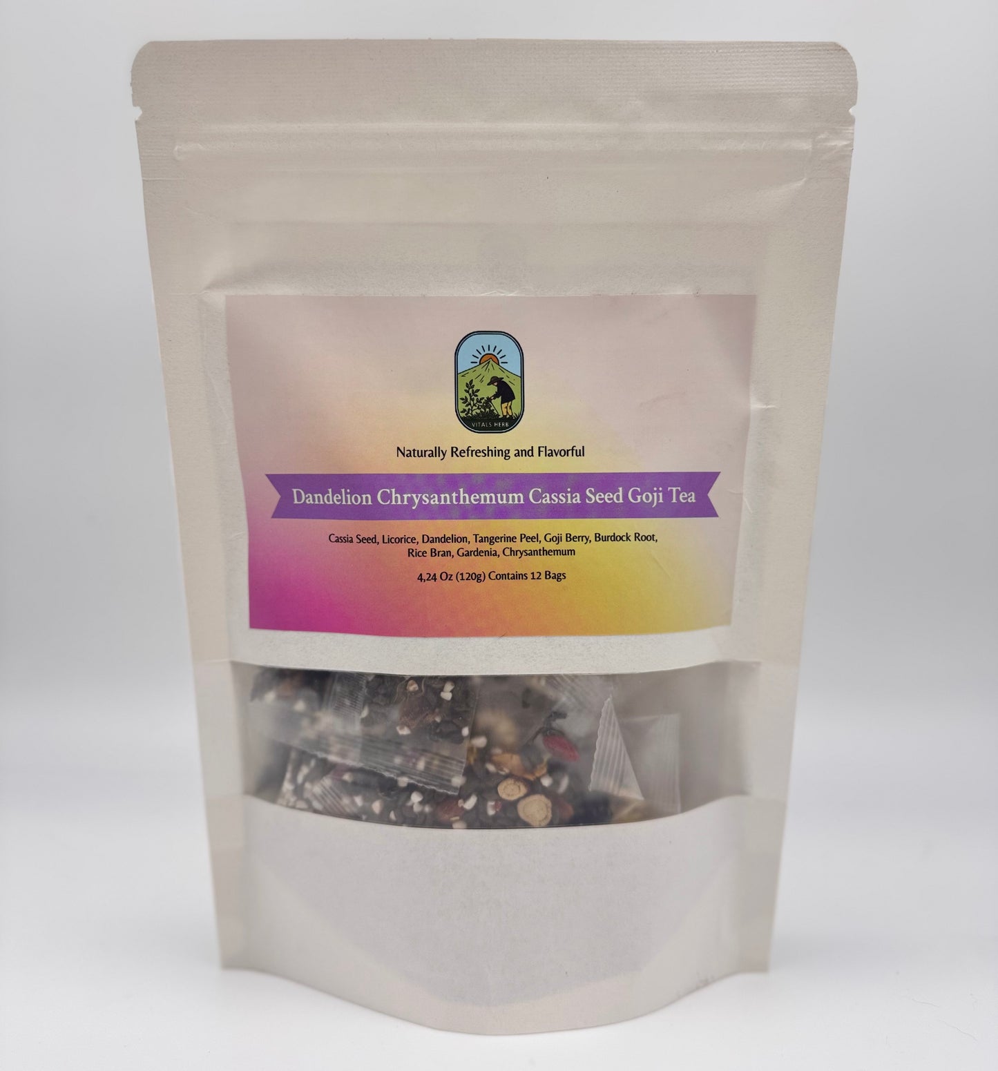 Dandelion Wolfberry Chrysanthemum Cassia seed herbal Tea Blend