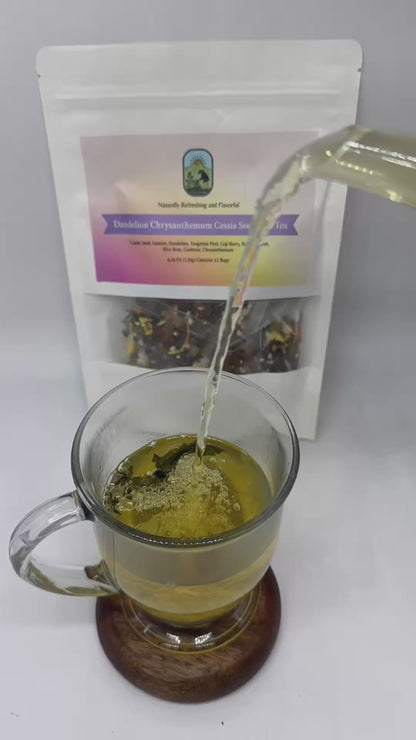 Dandelion Wolfberry Chrysanthemum Cassia seed herbal Tea Blend